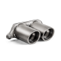 Akrapovic TP-T/S/17 Tail pipe set (Titanium)