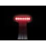 Raxiom J137871 07-18 Jeep Wrangler JK Axial Series Hyper Flash LED Third Brake Light- Smoked