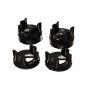 Energy Suspension 98-02 Dodge Ram 2500/3500 Black Motor Mount Insert Set for 5.9L Cummins 24V
