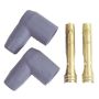 MSD IGNITION MSD3321 Distributor 90 Degree Socket Boots- 2 Per Card