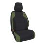 PRP Seats B057-04 PRP 6-23 Toyota Tacoma Front Seat Covers (Pair) - Black/Olive Green