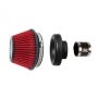 BLOX Racing Shorty Performance 5in Air Filter w/2.5in Velocity Stack and Coupler Kit