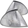 ANZO Corner Lights 1999-2001 BMW 3 Series E46 Euro Corner Lights Chrome
