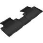3D MAXpider 2018-2020 Lexus RXL Kagu 2nd Row Floormats - Black