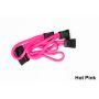 Fishbone Offroad Paracord Zipper Pulls 5 Pcs Hot Pink