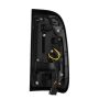 AlphaRex 658001 97-03 Ford F150 / 99-16 Ford F250/F350/F450/F550 LUXX-Series LED Tail Lights - Alpha-Black