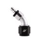 Mishimoto MMFT-10AN-45 Push-On Swivel End Hose Fitting, 45 Degrees -10AN