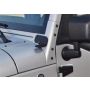 Rampage 2007-2018 Jeep Wrangler(JK) Windshield Hinge Light Bracket - Black