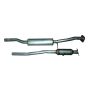 AB Catalytic 55147 Direct Fit Catalytic Converter with Resonator EPA (Federal)
