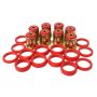 ENERGY SUSPENSION ENE3-3132R Gm Rr Cont Arm Bushing Set Red