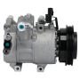 Mando 10A1047 New OE AC Compressor w/ Clutch & Pre-filled Oil, Direct Replacement