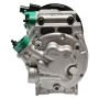 Mando 10A1091 New OE AC Compressor w/ Clutch & Pre-filled Oil, Direct Replacement