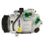 Mando 10A1412 New OE AC Compressor w/ Clutch & Pre-filled Oil, Direct Replacement