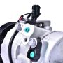 Mando 10A1453 New OE AC Compressor w/ Clutch & Pre-filled Oil, Direct Replacement