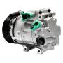 MANDO 10A1564 New OE AC Compressor w/ Clutch & Pre-filled Oil, Direct Replacement