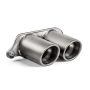 Akrapovic TP-T/S/19 Tail pipe set (Titanium)