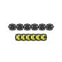 KC HiLiTES 91422 Gravity Titan LED Light Bar for Bronco Bumper - 39in. (6-Light)