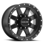 Raceline 935B Defender 15x6in / 6x139.7 BP / 0mm Offset / 4.25mm Bore - Satin Black Wheel