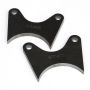 Camburg CAM-020100 3.50 Rear Axle Housing Brake Caliper Tabs (13in. Rotor x 3.5in. Spacing) (pair)