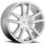 Raceline 145S Encore 17x7.5in / 4x100/4x108 BP / 40mm Offset / 72.62mm Bore - Gloss Silver Wheel