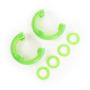 Rugged Ridge Green 3/4in D-Ring Isolator Kit