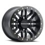 Raceline A91B Ryno 14x7in / 4x156 BP / 10mm Offset / 132.5mm Bore - Satin Black Beadlock Wheel
