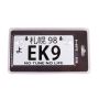 NRG Mini JDM Style Aluminum License Plate (Suction-Cup Fit/Universal) - EK9