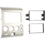 Metra 95-7406 Double DIN Installation Dash Kit for 2004-2007 Nissan Titan and 2004-2005 Nissan Armada -Silver