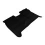 3D MAXpider 2004-2015 Nissan Titan Crew Cab Kagu 2nd Row Floormats - Black