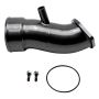 Wehrli WCF100833-GW 20-24 Chevrolet 6.6L L5P Duramax 3.5in Intake Horn w/PCV Port - Gloss White