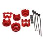 Energy Suspension 95-99 Chrysler Neon Red Motor & Transmission Mount Inserts