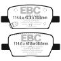 EBC 2018+ Chevrolet Traverse 2.0L Turbo Greenstuff Rear Brake Pads
