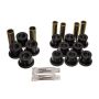 Energy Suspension 06/86-97 Nissan 720/Hardbody P/U 4WD Black Front Leaf Spring Bushing Set