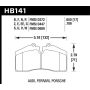 Hawk Porsche 911, 928, 944 and 968 Front Brake Pads