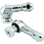 BikeMaster 151789 Valve Stem 2/Piece Pack Chrome