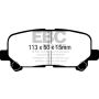 EBC UD1281 07-13 Acura MDX 3.7 Ultimax2 Rear Brake Pads