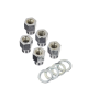 Lug Nuts w/Washers 7/16-20 Shank Open End