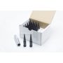 Wheel Mate 35421P Spiked Lug Nuts Set of 24 - Black 14x1.50