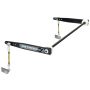 RockJock YJ Antirock Sway Bar Kit Front Bolt-On Steel Arms