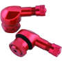 BikeMaster 151791 Valve Stem 2/Piece pack red