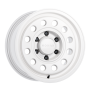 Nomad N501SA Convoy 15x7in / 6x139.7 BP / -10mm Offset / 107.95mm Bore - Gloss White Wheel