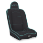 PRP Seats A140110-201-238 PRP Daily Driver High Back Suspension Seat- Black/Teal Vinyl