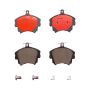 Brembo P86017N Premium NAO Ceramic OE Equivalent Pad