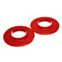 Energy Suspension Universal 2 3/16in ID 4 9/16in OD 5/8in H Red Coil Spring Isolators (2 per set)