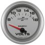 AUTOMETER ATM7791 2-5/8 U/L II Voltmeter Gauge 8-18volts