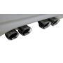 CORSA Performance 14111 Corsa 1997-2004 Chevrolet Corvette C5 Z06 5.7L V8 Polished Sport Axle-Back Exhaust