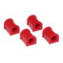 Prothane 88-94 Chevy Cavalier Rear Sway Bar Bushings - 17mm - Red