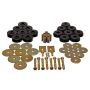 ENERGY SUSPENSION ENE3-4166G BODY MOUNT SET EXC. CCON VERTIBLE