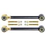 RockJock TJ/LJ Johnny Joint Adjustable Control Arms Rear Upper Adjustable Greasable Pair