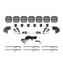 Diode Dynamics DD7232 Bronco SS5 Sport CrossLink Windshield - White Combo Lightbar Kit